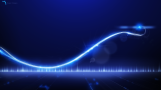 Blue background wave light blue - the top of the image free wallpaper