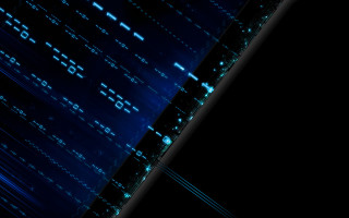 Black background blue lines dots - dark background free wallpaper for desktop