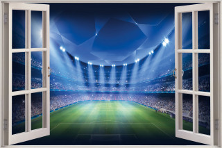 Open window soccer stadium night - andrew robertson free wallpaper