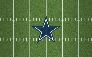 Football field star middle lines 2 - a football field free wallpaper