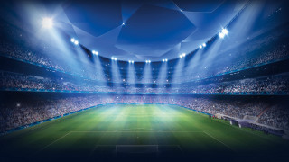 Stadium green field lights crowd 2 - a stadium free wallpaper for desktop