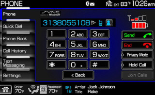 Phone screen buttons numbers interface - a. b. jackson free wallpaper