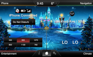 Christmas theme lights snow decorations - different thing free wallpaper