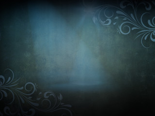 Dark room blue light black 2 - a floral design free wallpaper for desktop