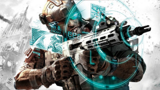 Man gun futuristic background design - a futuristic design free wallpaper