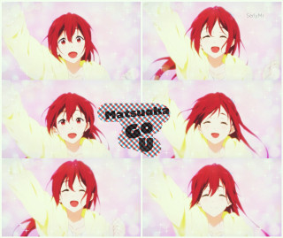 Girl red hair checkered shirt - a face free wallpaper