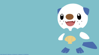Cartoon character blue background white 2 - a white face free wallpaper