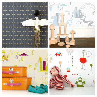 Toy suitcase bird airplane collage - a collage of photos free wallpaper for tablet