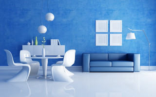 Blue room couch interior design 2 - a blue room free wallpaper