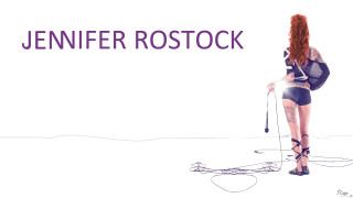 Woman backpack crutches standing white - arbeitsrat für kunst free wallpaper