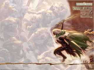 Man horse sword crowd painting - donato giancola free wallpaper for desktop