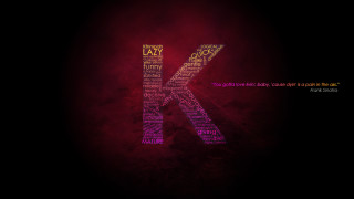 Letter words dark background red - a letter free wallpaper