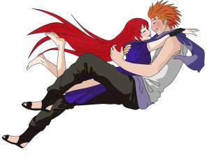 Man woman hugging chair redhair - a man and woman free wallpaper for desktop
