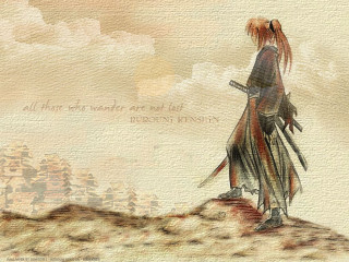 Person hill sword sky clouds - a painting of a person free wallpaper for desktop
