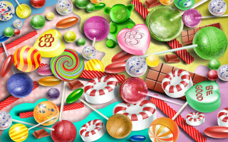 Candy land painting lollipops sweet - clara peeters free wallpaper