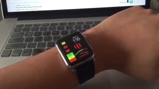 Person smartwatch activity computer laptop - free technology wallpaper