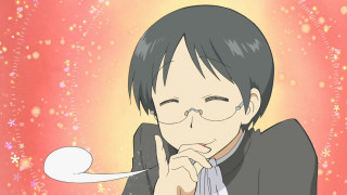 Person glasses speech bubble stars - awataguchi takamitsu free wallpaper