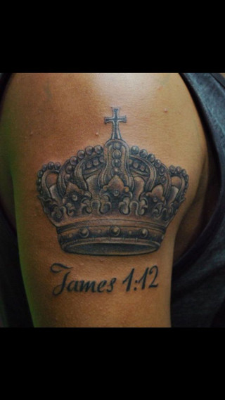 Crown cross tattoo james 4 - david imms free wallpaper for mobile