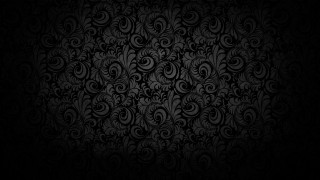 Black wallpaper swirls leaves pattern 9 - a black wallpaper free wallpaper