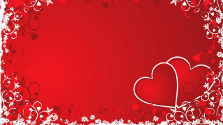 Two hearts red background white - two heart free wallpaper