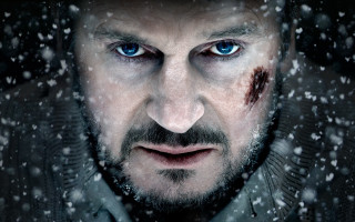 Man blue eyes beard snow - movie poster free wallpaper