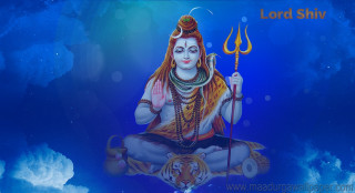 Lord shivva cloud staff blue - a staff free wallpaper