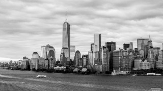 Boat cityscape black white architecture - cityscape free wallpaper for desktop