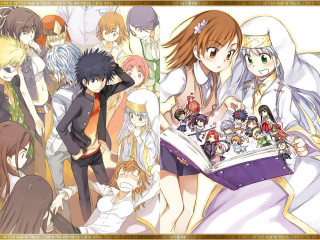 Group people book toaru index - a picture of them free wallpaper