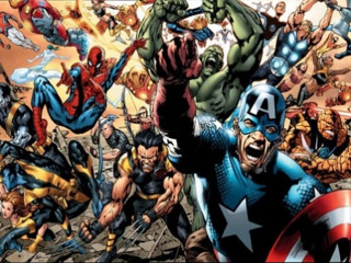 Avengers group characters assemble team - a group together free wallpaper