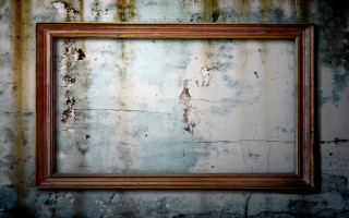 Rusted frame hanging wall rusted - a picture frame free wallpaper for desktop