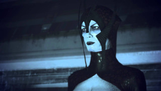 Woman black white face hair 2 - a black mask free wallpaper for desktop