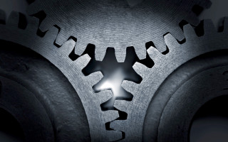 Metal gear wheel light center 2 - center piece free wallpaper for desktop