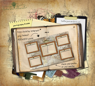 Book map bow items surrounding - a wireframe diagram free wallpaper