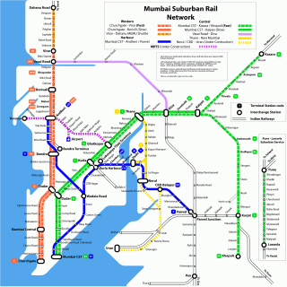 Mumbai metro rail system map - major free wallpaper