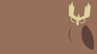 Brown owl horns big nose - crown free wallpaper