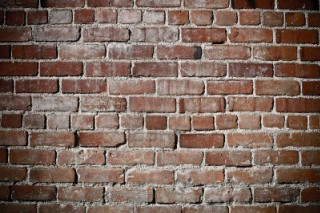Brick wall brown pattern white - texture free wallpaper