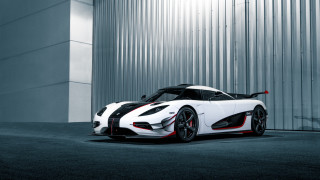 White black sports car garage 3 - a garage next free wallpaper