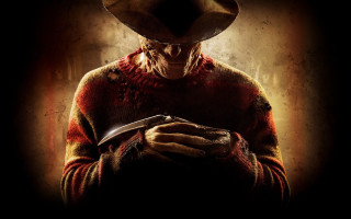 Man cowboy hat knife book - a creepy look free wallpaper