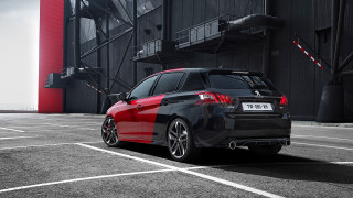 Red black car parking lot 3 - colour free wallpaper