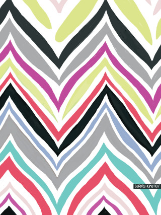 Colorful chevron opart triadic bridgetriley - bridget riley free wallpaper for mobile