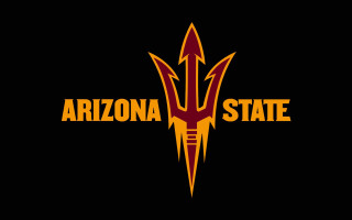 Arizona state logo black background - arrow free wallpaper