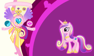 Pink pony crown purple pony - its head free wallpaper