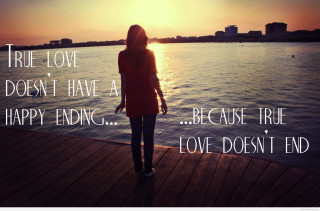 Woman dock sunset love american - a sunset in the background and a quote free wallpaper