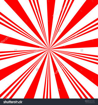 Red white striped sunburst pattern - derf free wallpaper for tablet