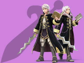 Two people black gold outfits - two person free wallpaper for desktop