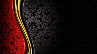 Black red wallpaper gold stripe 2 - oil free wallpaper