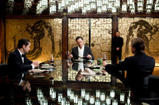 Group people sitting table food 3 - gutai group free wallpaper