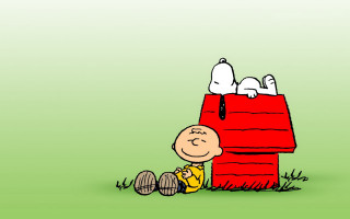 Charlie brown snoopy red barrel - charles schulz free wallpaper