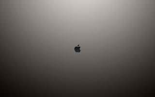Apple logo black white gray - photo of an apple logo free wallpaper