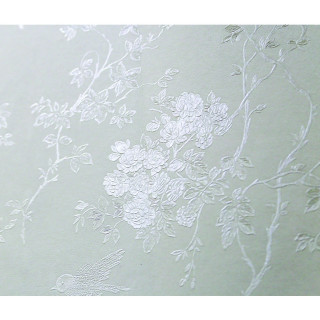 White wall flower pattern bird - the wall next free wallpaper for tablet